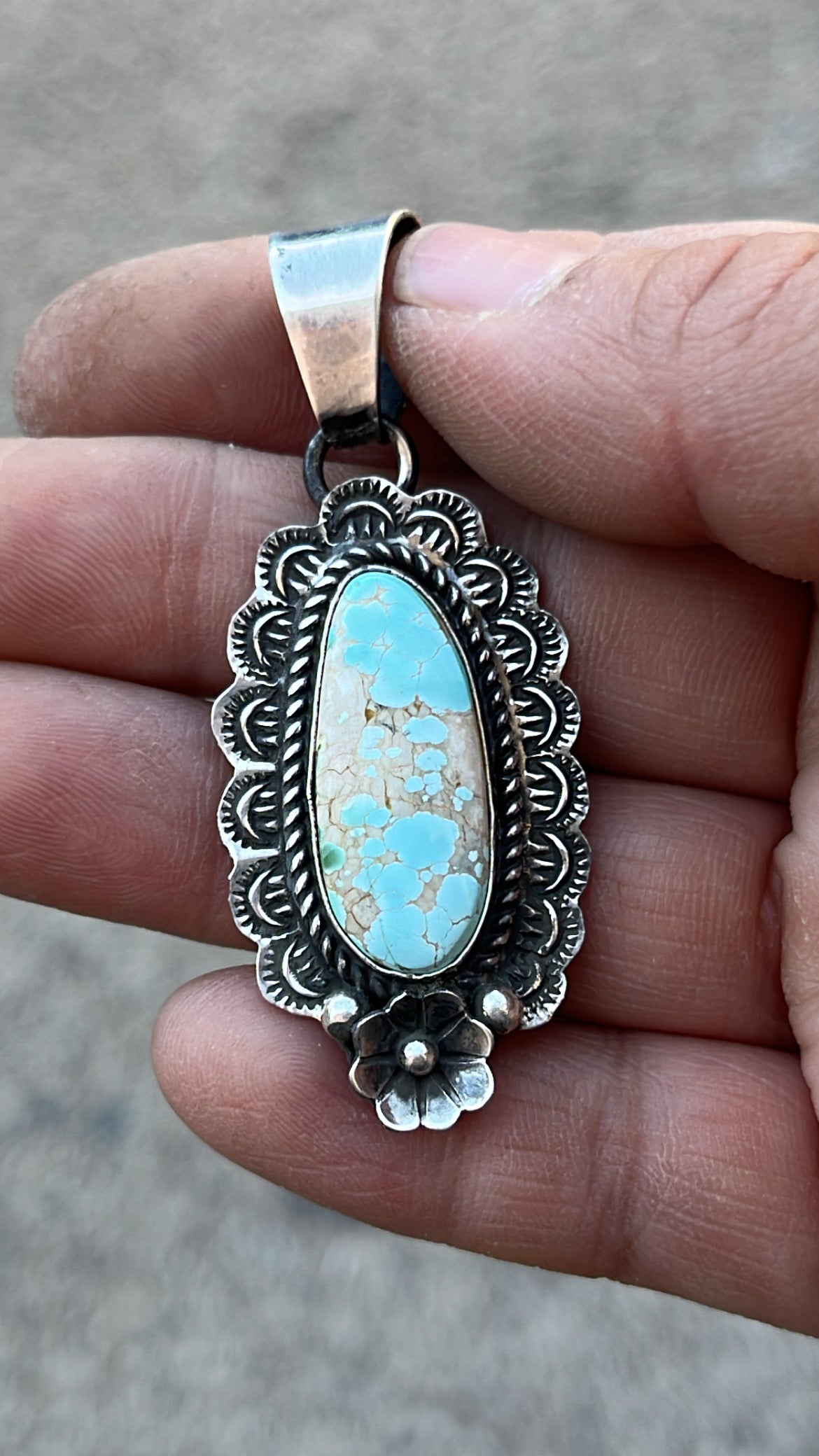 Royston turquoise pendent