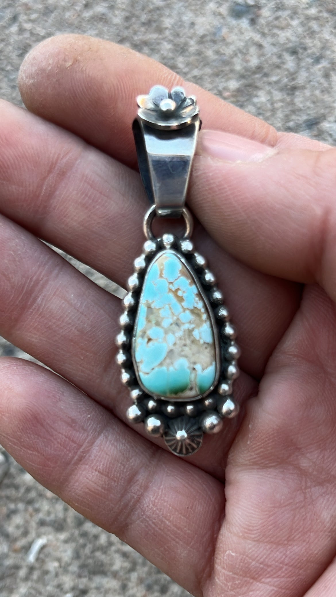 Royston turquoise pendent